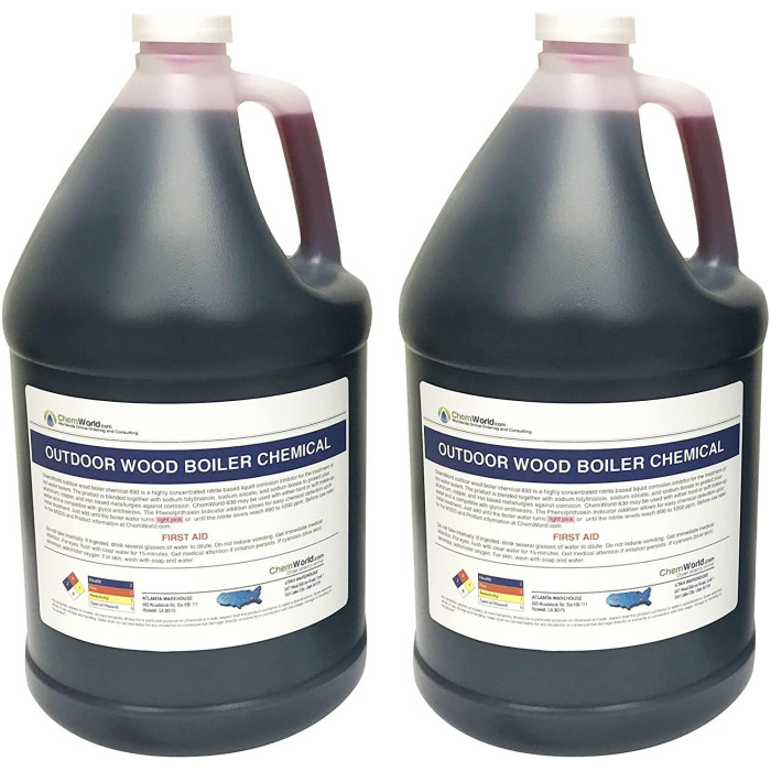 Boiler Rust Inhibitor Wood Boiler Chemical 2 Gallons