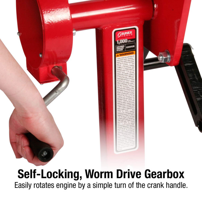 Sunex 8300GB, Foldable Engine Stand, ½ Ton Capacity, SelfLocking
